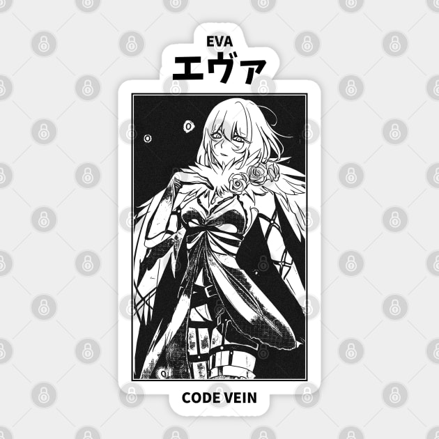 Eva Roux Code Vein Sticker by KMSbyZet